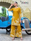 Kitkat By Pirohi Heavy Rayon Mill Printed Co Ord Set Wholesale Shop In Surat
